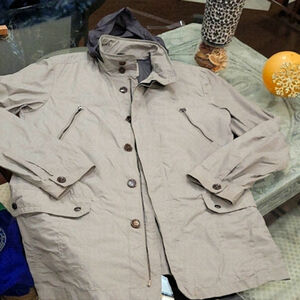 GEOX RESPIRA TAUPE COLOR FALL JACKET